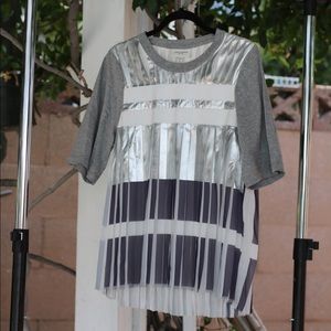 Public School Pleated Shirt